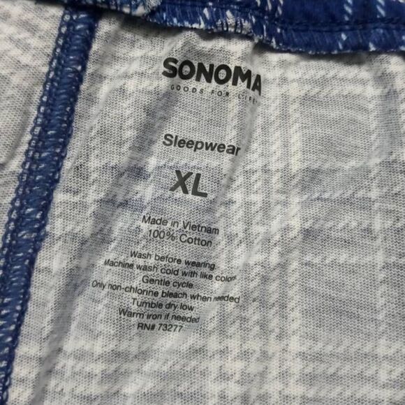 Sonoma Mens Good Life Knit Pajama Pants XL - Picture 2 of 2